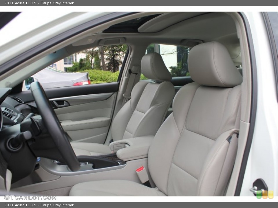Taupe Gray Interior Photo for the 2011 Acura TL 3.5 #53916883