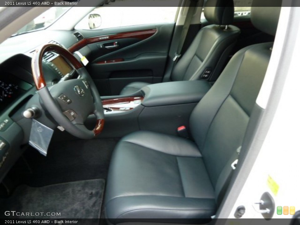 Black Interior Photo for the 2011 Lexus LS 460 AWD #53918182