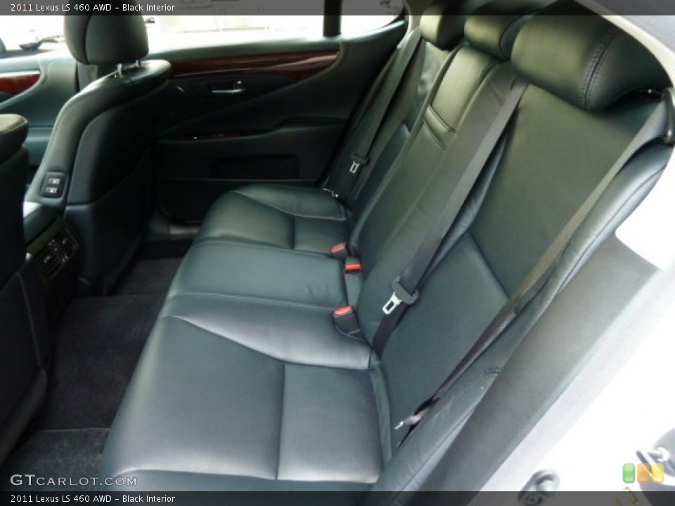 Black Interior Photo for the 2011 Lexus LS 460 AWD #53918191
