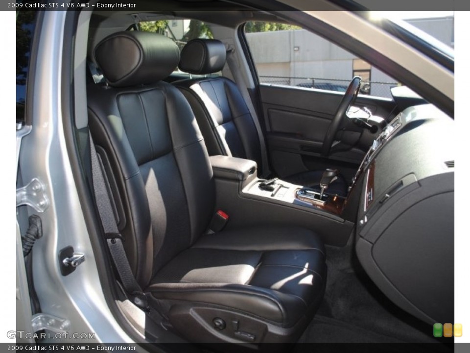 Ebony Interior Photo for the 2009 Cadillac STS 4 V6 AWD #53918575