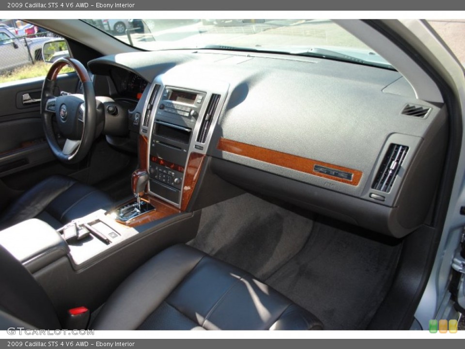Ebony Interior Dashboard for the 2009 Cadillac STS 4 V6 AWD #53918584