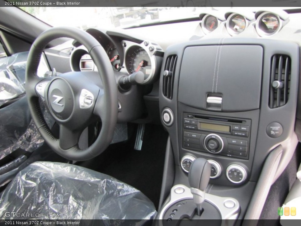Black Interior Dashboard for the 2011 Nissan 370Z Coupe #53919958