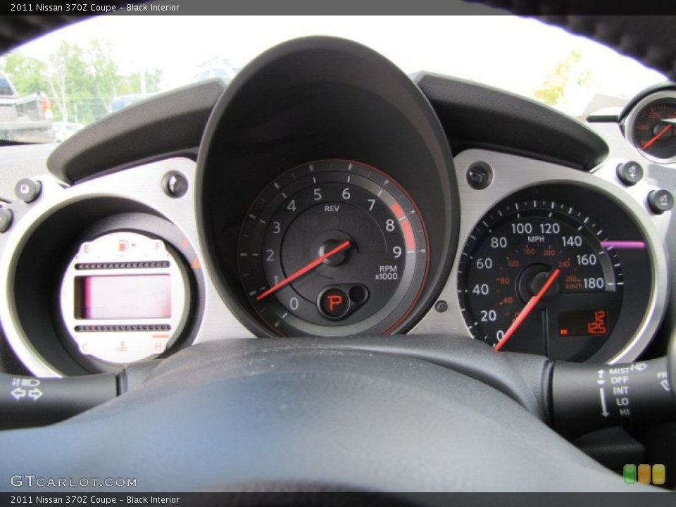 Black Interior Gauges for the 2011 Nissan 370Z Coupe #53919970