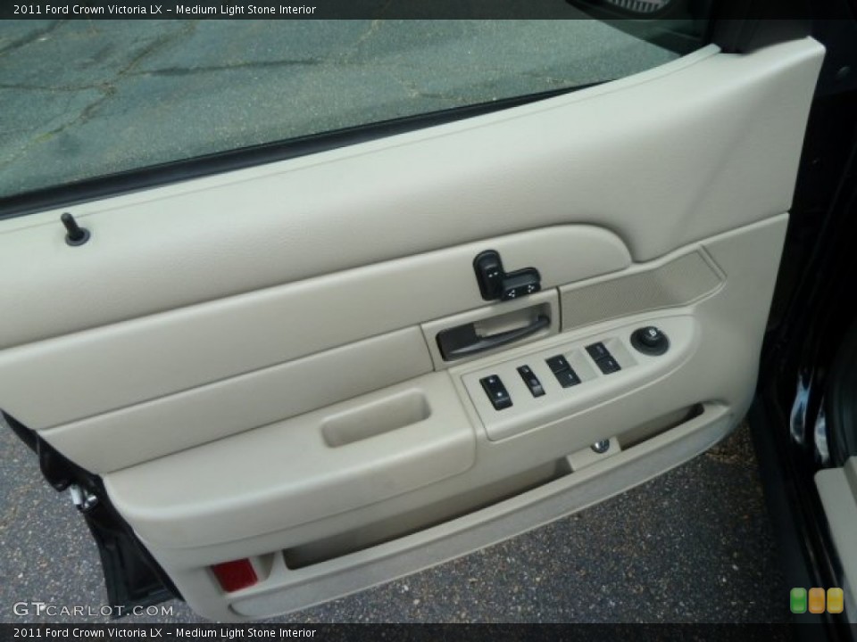 Medium Light Stone Interior Door Panel for the 2011 Ford Crown Victoria LX #53921329
