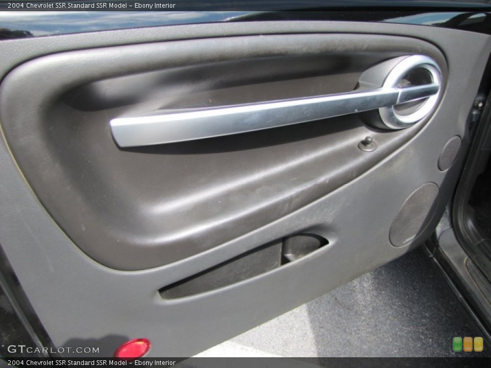 Ebony Interior Door Panel for the 2004 Chevrolet SSR  #53922229