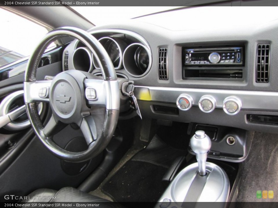 Ebony Interior Navigation for the 2004 Chevrolet SSR  #53922253