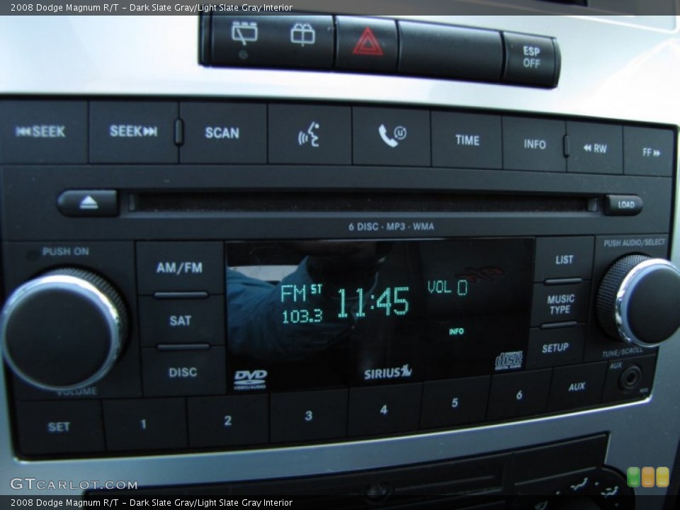 Dark Slate Gray/Light Slate Gray Interior Audio System for the 2008 Dodge Magnum R/T #53922943