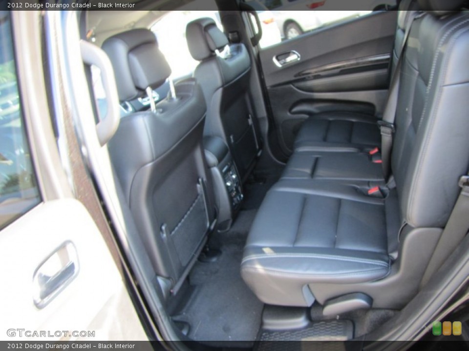Black Interior Photo for the 2012 Dodge Durango Citadel #53923084