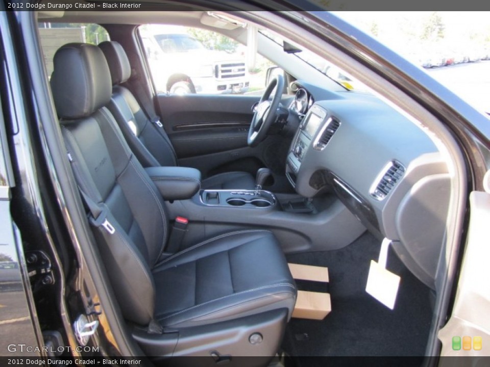 Black Interior Photo for the 2012 Dodge Durango Citadel #53923099