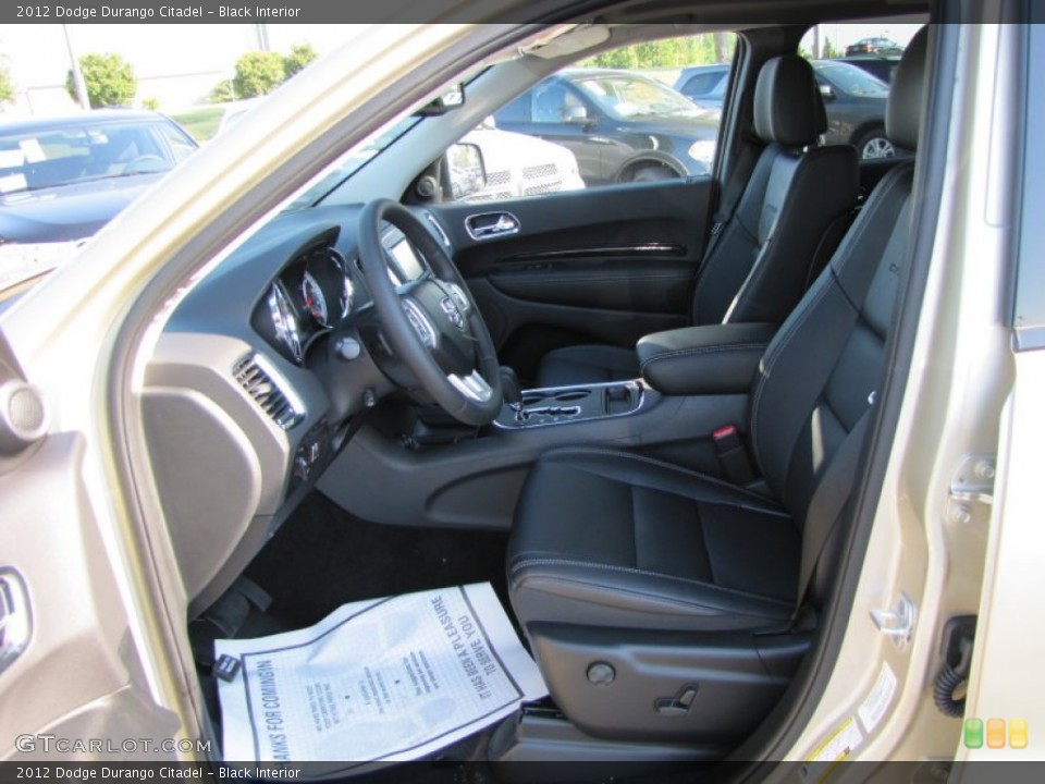 Black Interior Photo for the 2012 Dodge Durango Citadel #53923198