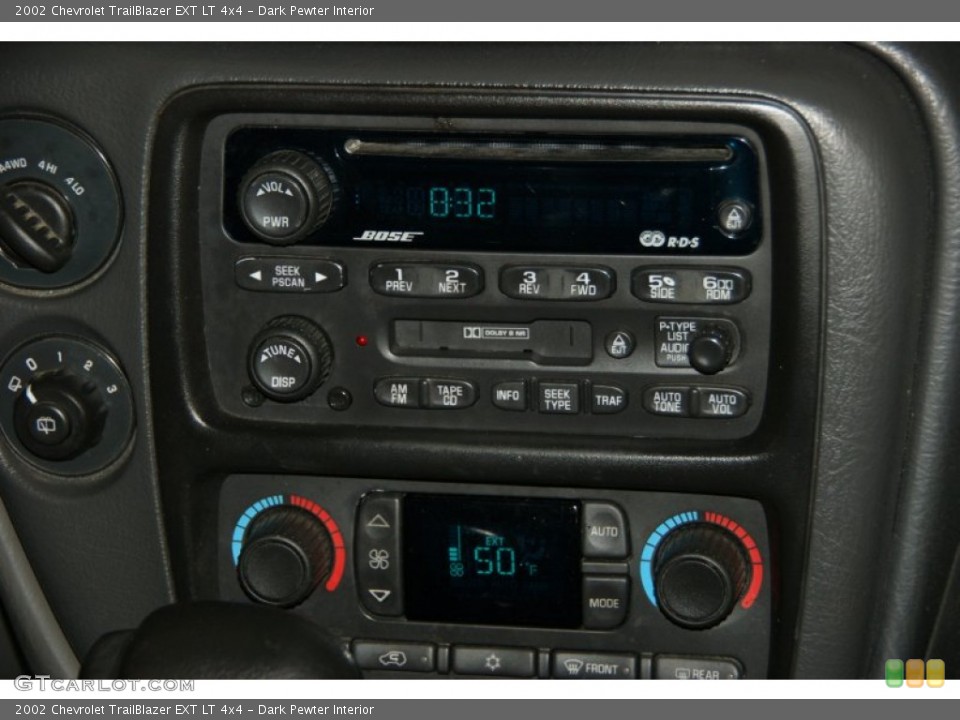 Dark Pewter Interior Audio System for the 2002 Chevrolet TrailBlazer EXT LT 4x4 #53923529