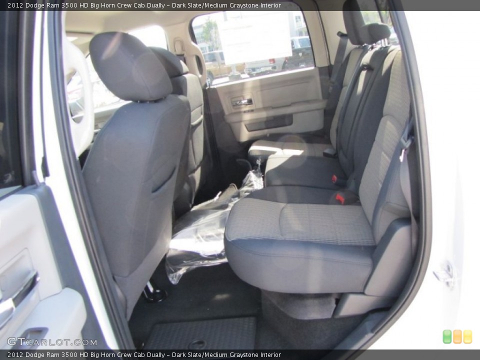 Dark Slate/Medium Graystone Interior Photo for the 2012 Dodge Ram 3500 HD Big Horn Crew Cab Dually #53923585