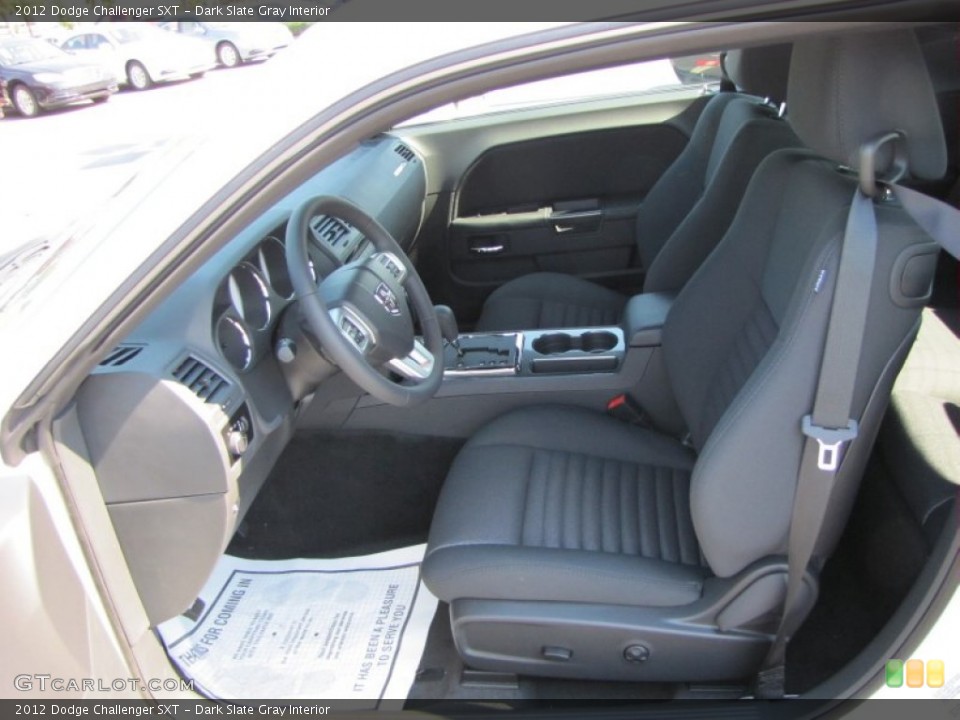 Dark Slate Gray Interior Photo for the 2012 Dodge Challenger SXT #53923957