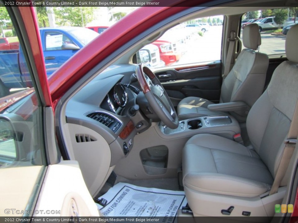 Dark Frost Beige/Medium Frost Beige Interior Photo for the 2012 Chrysler Town & Country Limited #53925514