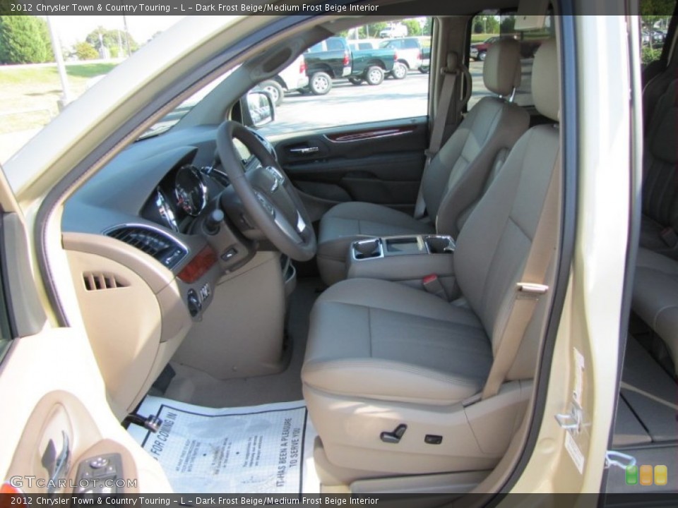 Dark Frost Beige/Medium Frost Beige Interior Photo for the 2012 Chrysler Town & Country Touring - L #53926132