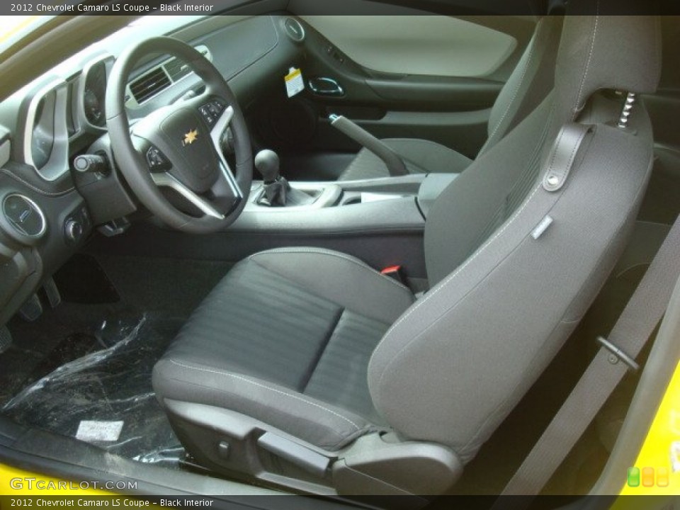 Black Interior Photo for the 2012 Chevrolet Camaro LS Coupe #53928107
