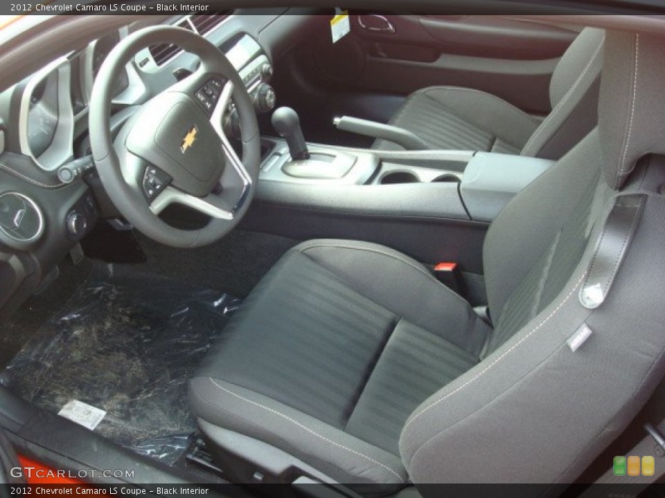 Black Interior Photo for the 2012 Chevrolet Camaro LS Coupe #53928136