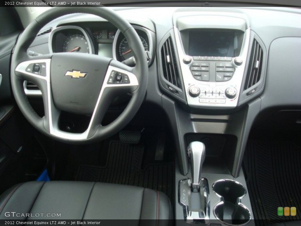 Jet Black Interior Dashboard for the 2012 Chevrolet Equinox LTZ AWD #53928439