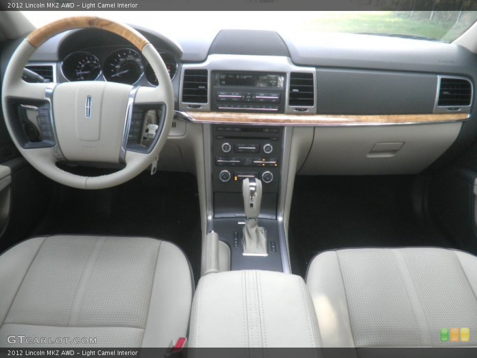 Light Camel Interior Dashboard for the 2012 Lincoln MKZ AWD #53929620