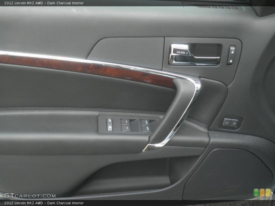 Dark Charcoal Interior Controls for the 2012 Lincoln MKZ AWD #53929792
