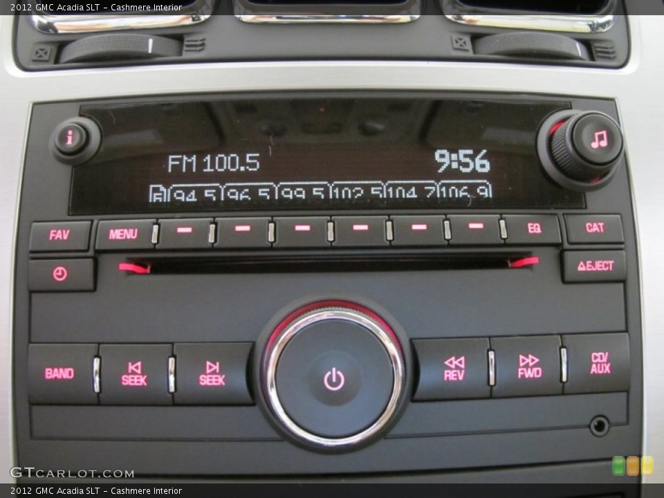 Cashmere Interior Audio System for the 2012 GMC Acadia SLT #53932369