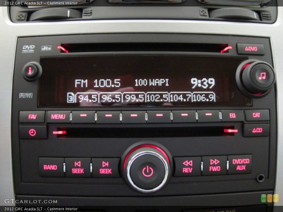 Cashmere Interior Audio System for the 2012 GMC Acadia SLT #53932854