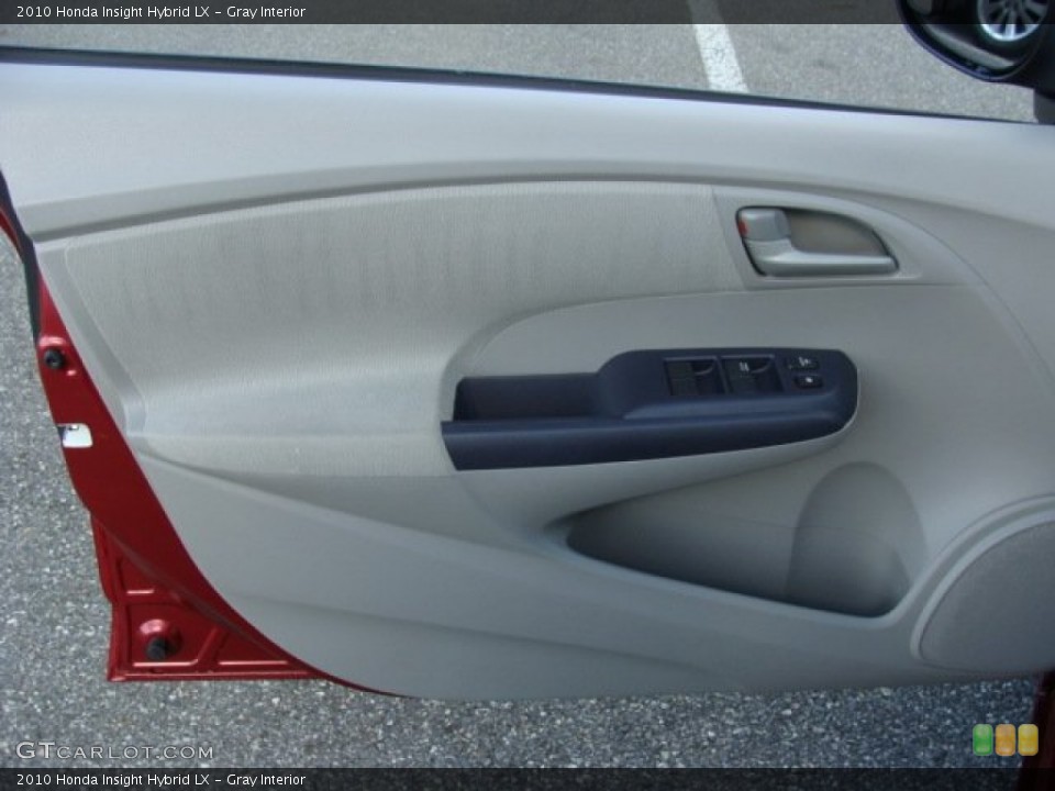 Gray Interior Door Panel for the 2010 Honda Insight Hybrid LX #53933086