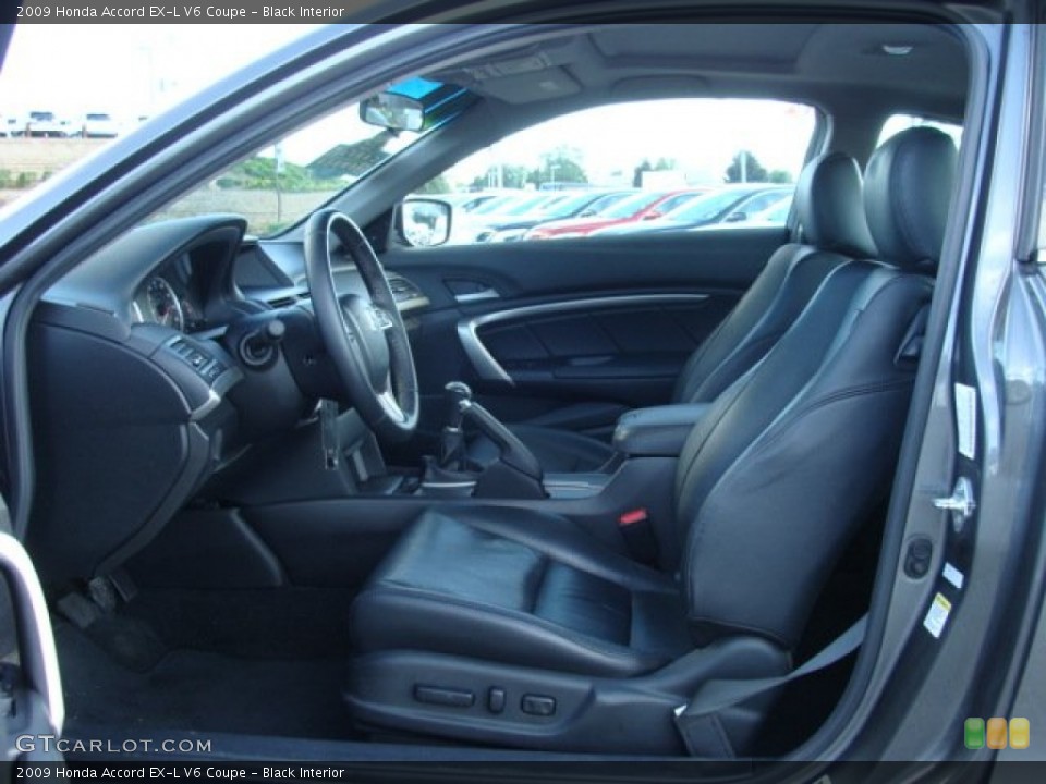 Black Interior Photo for the 2009 Honda Accord EX-L V6 Coupe #53933362