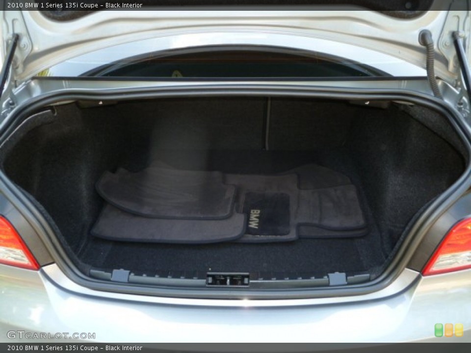 Black Interior Trunk for the 2010 BMW 1 Series 135i Coupe #53933398