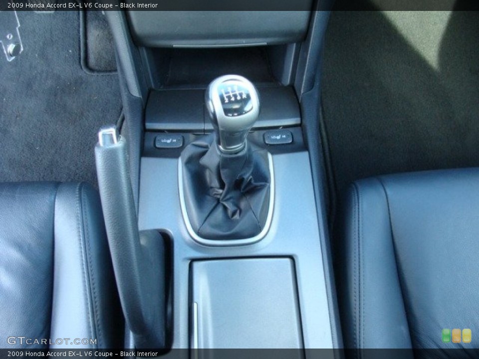 Black Interior Transmission for the 2009 Honda Accord EX-L V6 Coupe #53933407