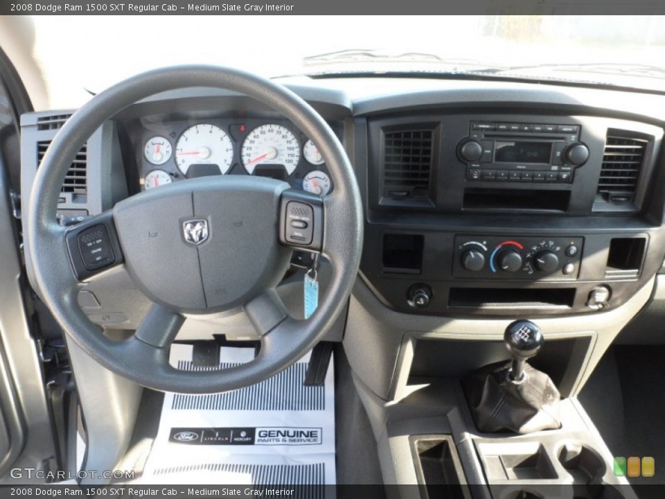Medium Slate Gray Interior Transmission for the 2008 Dodge Ram 1500 SXT Regular Cab #53935558