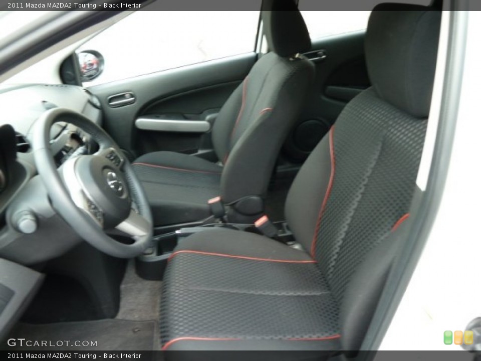 Black Interior Photo for the 2011 Mazda MAZDA2 Touring #53937649