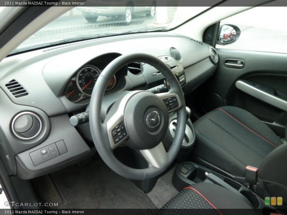 Black Interior Photo for the 2011 Mazda MAZDA2 Touring #53937730