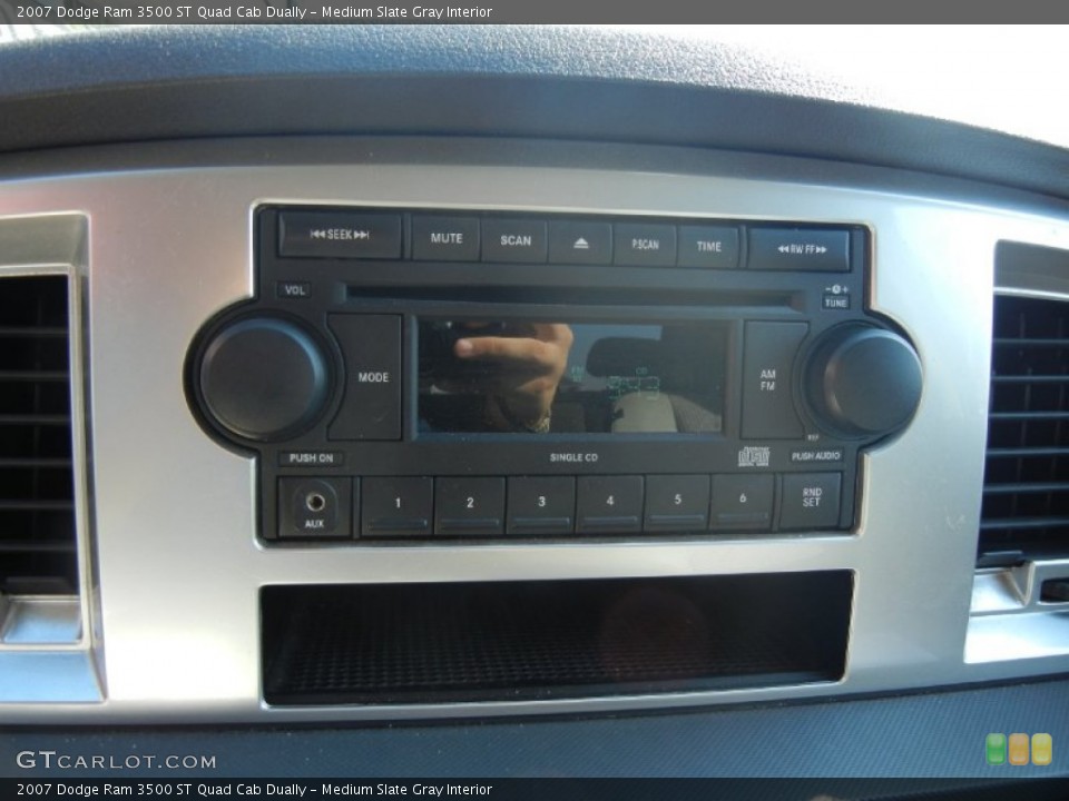 Medium Slate Gray Interior Audio System for the 2007 Dodge Ram 3500 ST Quad Cab Dually #53937907