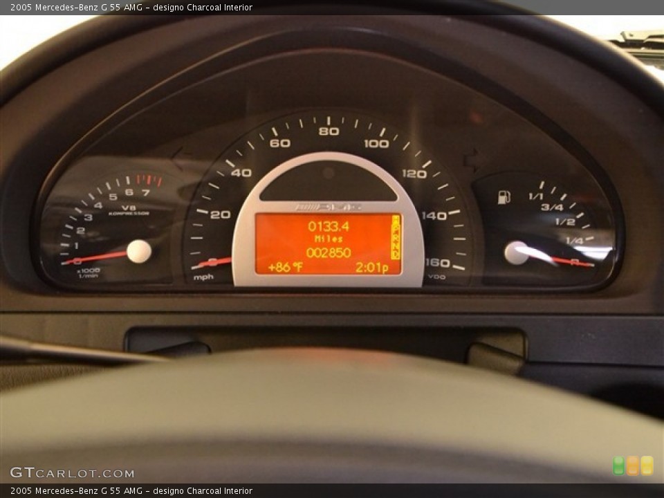 designo Charcoal Interior Gauges for the 2005 Mercedes-Benz G 55 AMG #53938084