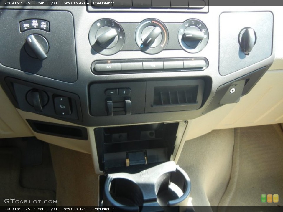 Camel Interior Controls for the 2009 Ford F250 Super Duty XLT Crew Cab 4x4 #53938369