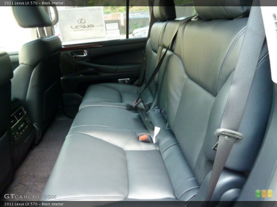 Black Interior Photo for the 2011 Lexus LX 570 #53940895