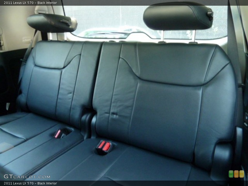 Black Interior Photo for the 2011 Lexus LX 570 #53940898