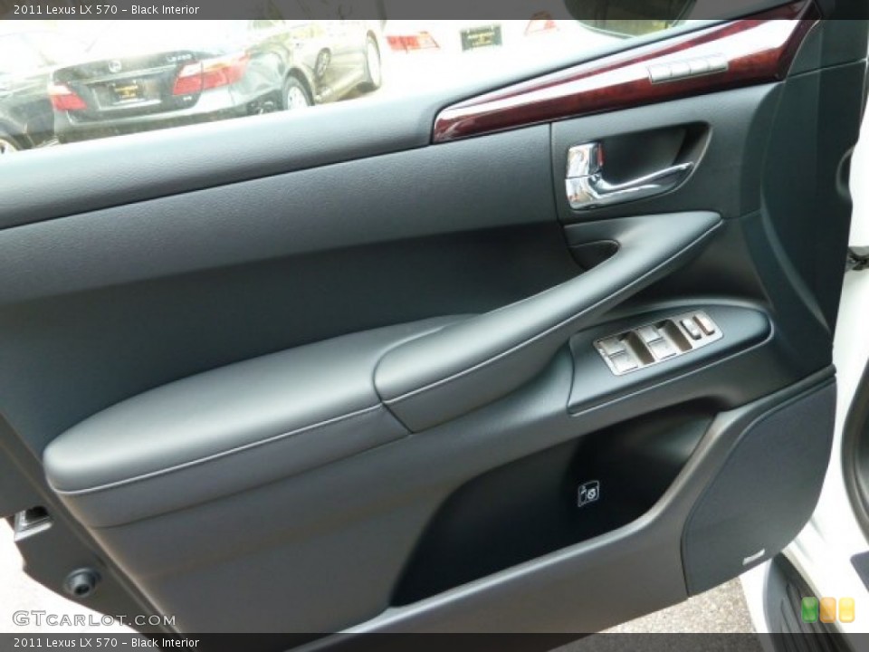 Black Interior Door Panel for the 2011 Lexus LX 570 #53940904