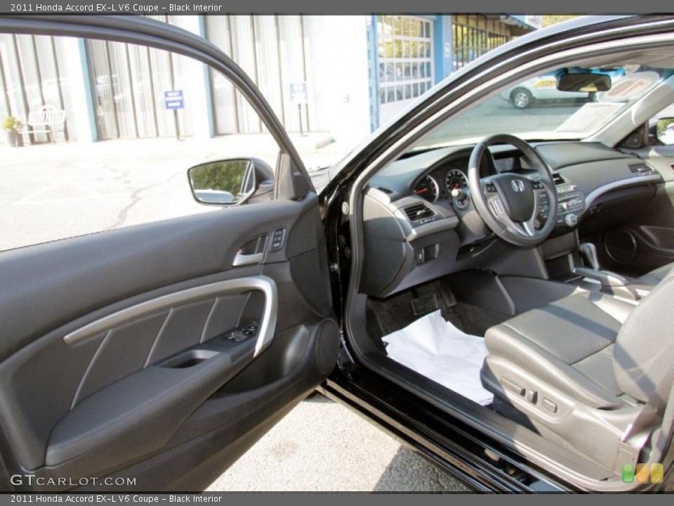 Black Interior Photo for the 2011 Honda Accord EX-L V6 Coupe #53942651