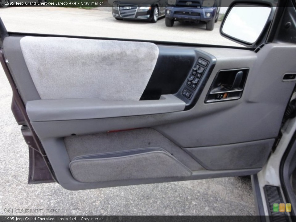 Gray Interior Door Panel for the 1995 Jeep Grand Cherokee Laredo 4x4 #53943176