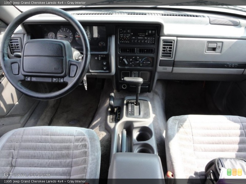 Gray Interior Dashboard for the 1995 Jeep Grand Cherokee Laredo 4x4 #53943296