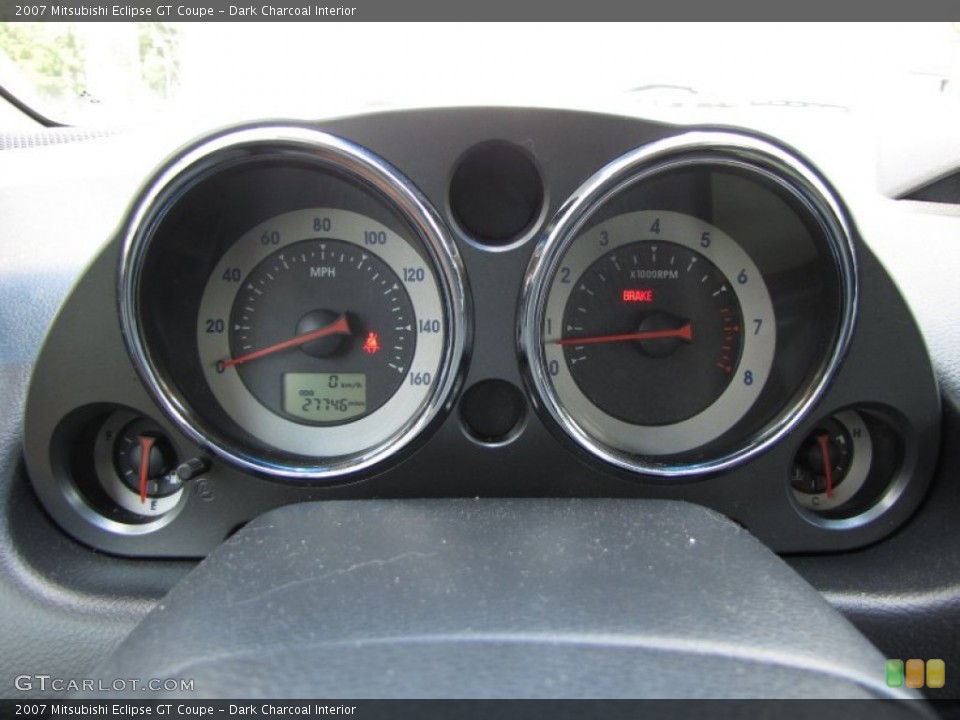 Dark Charcoal Interior Gauges for the 2007 Mitsubishi Eclipse GT Coupe #53944232
