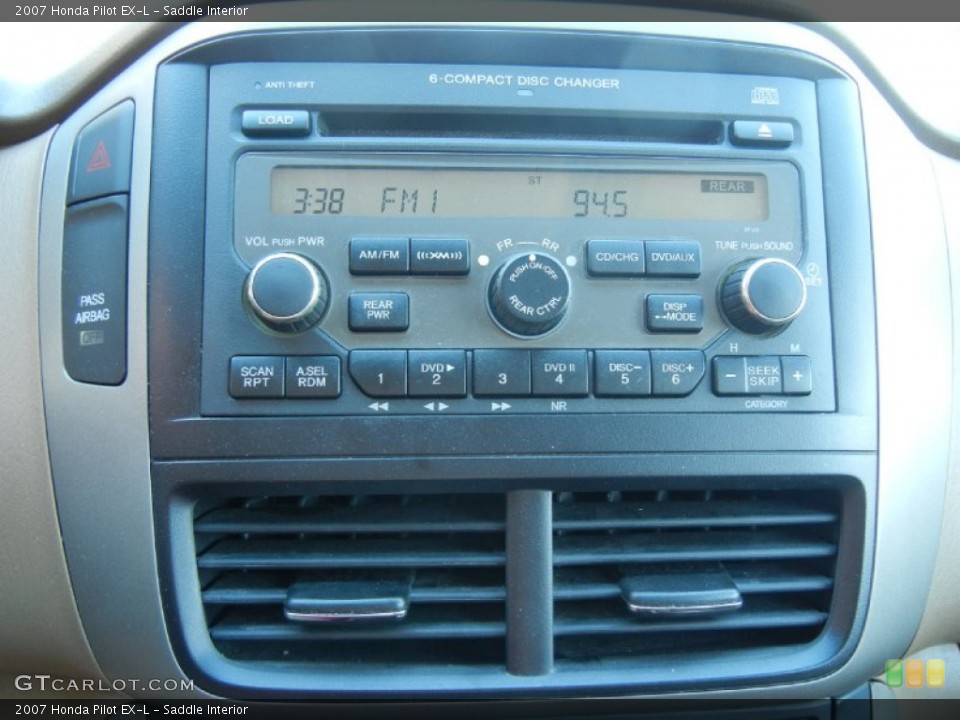 Saddle Interior Audio System for the 2007 Honda Pilot EX-L #53944292