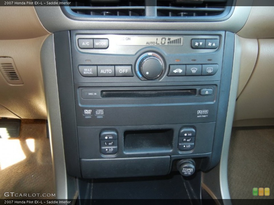 Saddle Interior Controls for the 2007 Honda Pilot EX-L #53944301