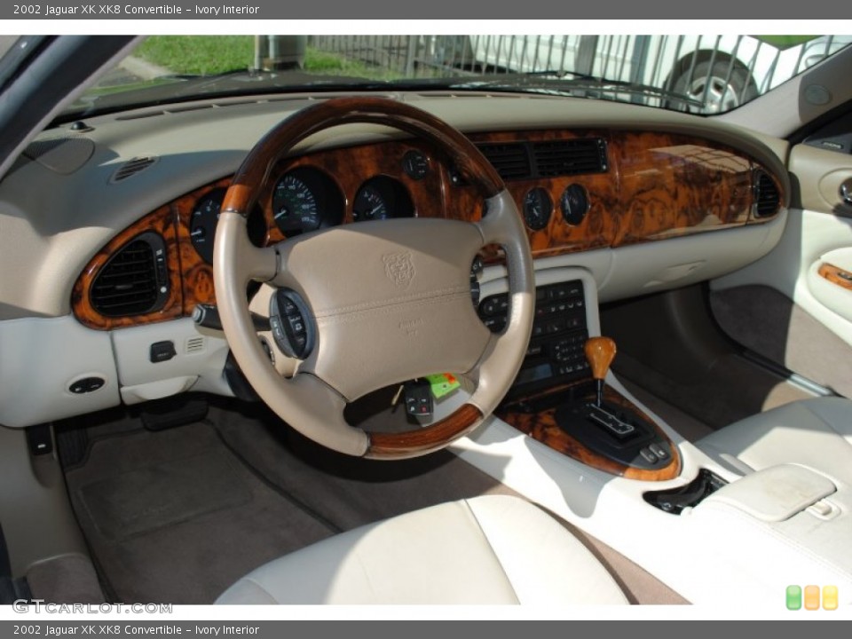 Ivory Interior Photo for the 2002 Jaguar XK XK8 Convertible #53945408