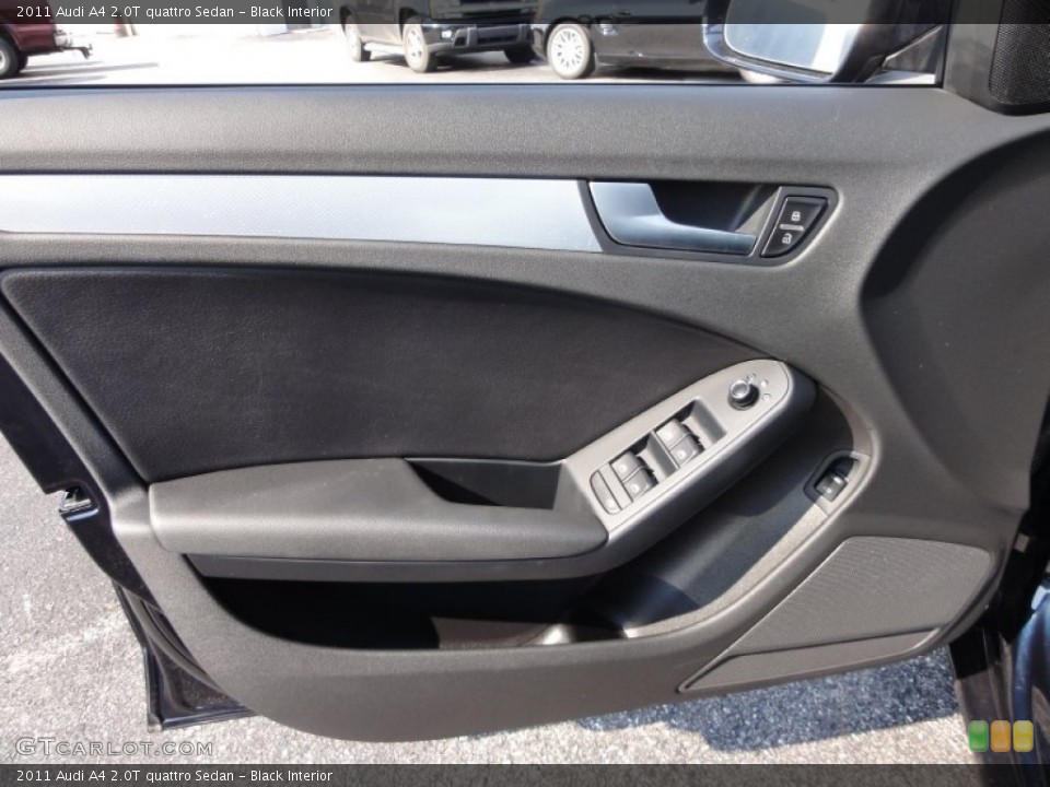 Black Interior Door Panel for the 2011 Audi A4 2.0T quattro Sedan #53946125