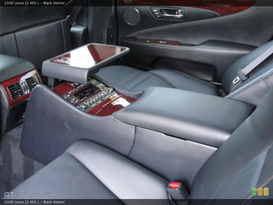 Black Interior Photo for the 2008 Lexus LS 460 L #53946128