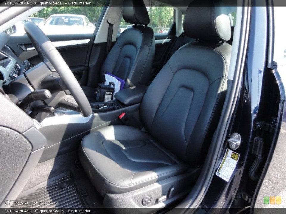 Black Interior Photo for the 2011 Audi A4 2.0T quattro Sedan #53946160