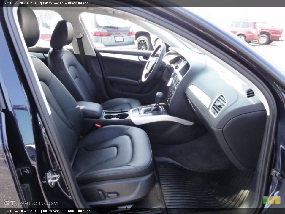 Black Interior Photo for the 2011 Audi A4 2.0T quattro Sedan #53946191